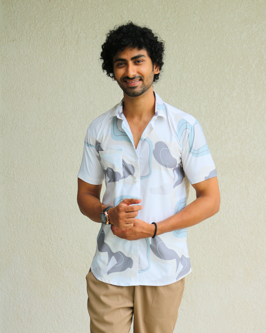 ALURE PRINTED HALF SLEEVE SHIRT